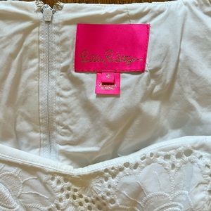 Lilly Pulitzer white dress worn once